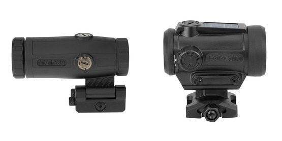 ARO EVO Solar Special Purpose Reticle Red Dot Sight & HM3X 3X Magnifier Combo